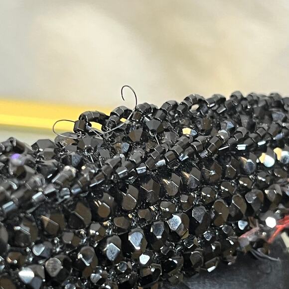 PRADA Crystal Satin Evening Clutch TS4009 - Picture 6 of 10